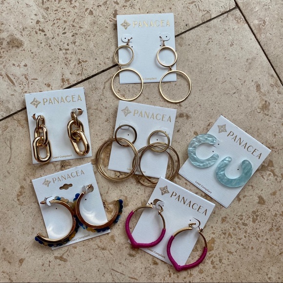 panacea Jewelry - PANACEA 6 set earring lot
